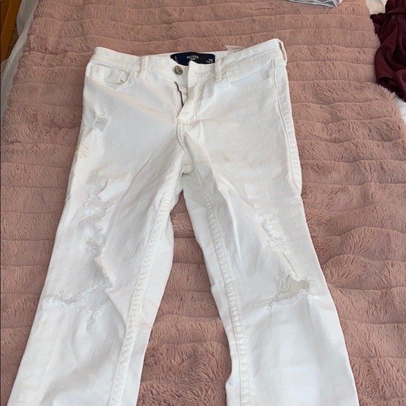 White distressed jeans - Picture 1 of 4